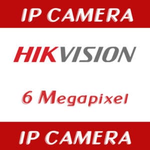 กล้องวงจรปิด Hikvision 6mp cctv IP camera