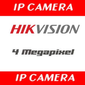 กล้องวงจรปิด Hikvision 4mp cctv IP camera