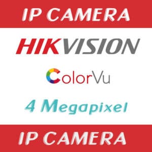 กล้องวงจรปิด Hikvision 4mp ColorVu IP camera