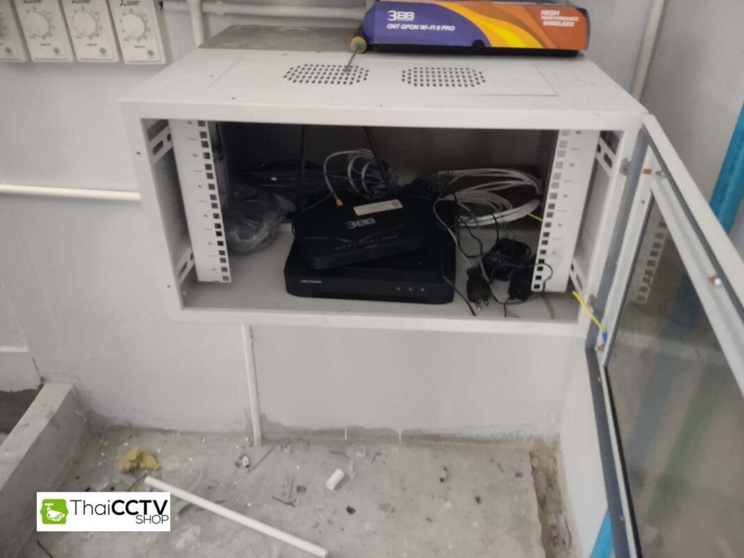 w92310 review-installaion-cctv-hivision-5mp-colorvu-8ch-k-127-laundry-shop-bangna