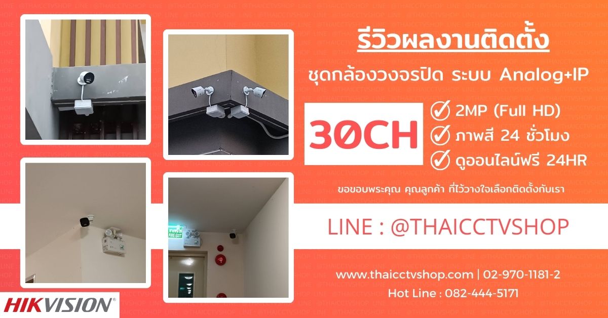 Review Cover 6603171 กล้องวงจรปิดลำลูกกา